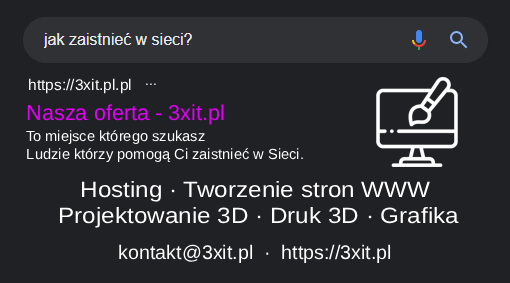 Wizytówka 3xit.pl